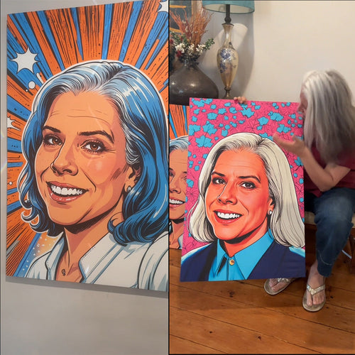 Custom Portrait Deluxe Canvas