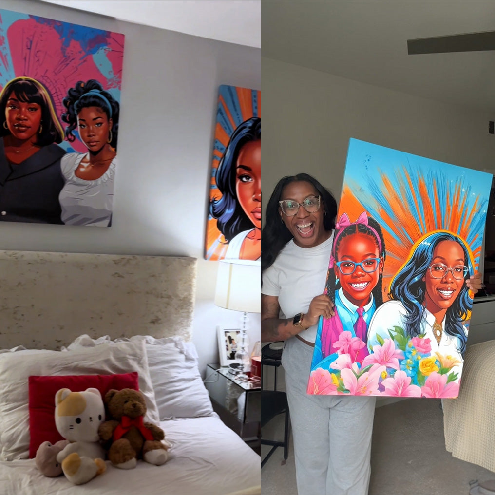 Custom Portrait Deluxe Canvas