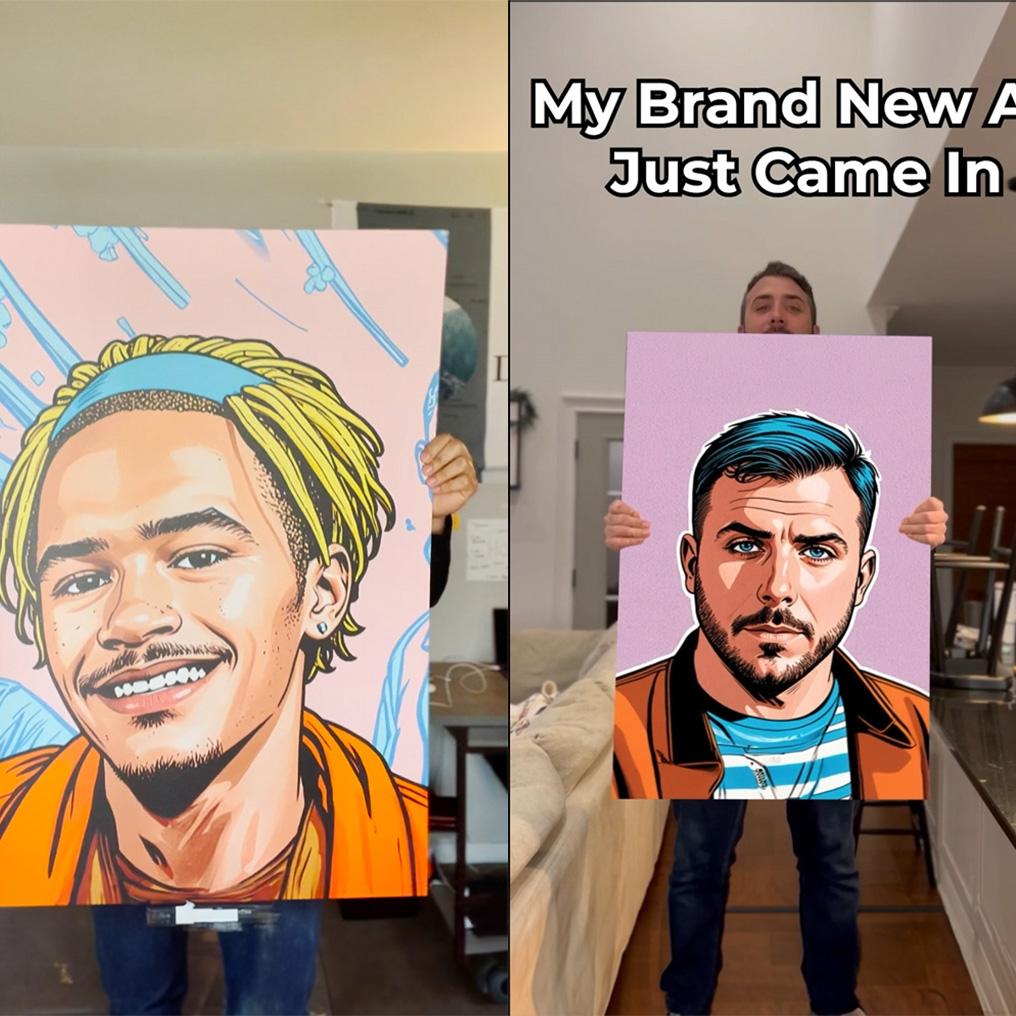 Custom Portrait Deluxe Canvas
