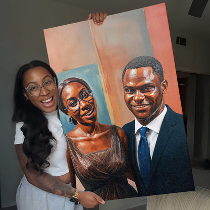 Custom Portrait Deluxe Canvas