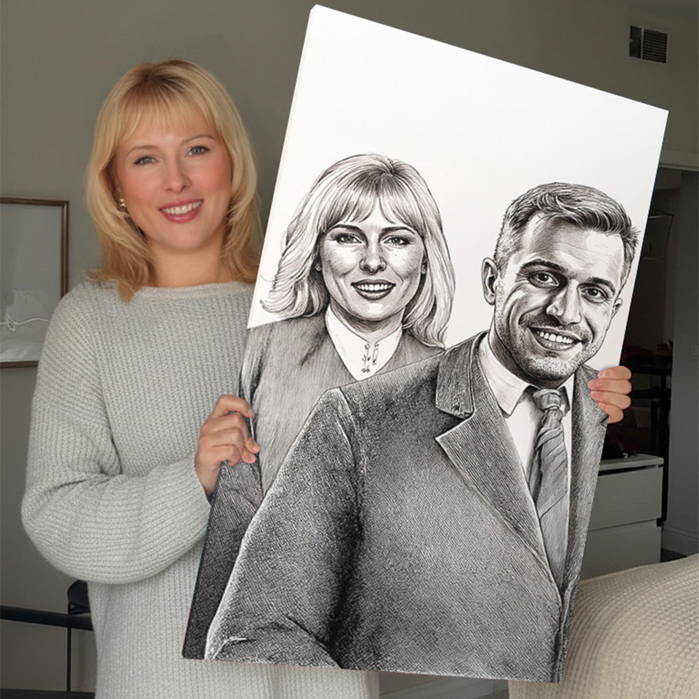 Custom Portrait Deluxe Canvas
