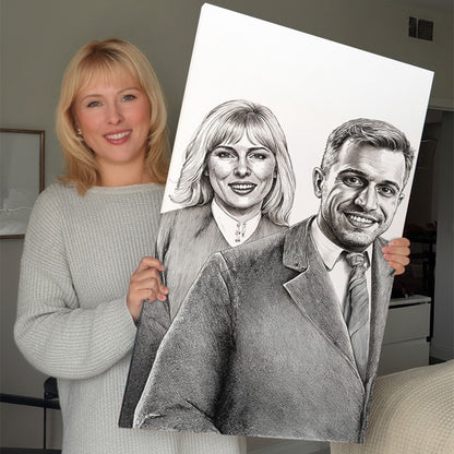 Custom Portrait Deluxe Canvas